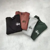 在飛比找蝦皮購物優惠-PS中壢 STUSSY BASIC CREW NECK 草寫