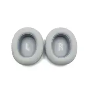 1Pair Replacement Foam Ear Pads Cushion Cover for JBL E55BT Quincy E55BT Headphone Earmuff Headset Sleeve - Gray