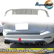 22-25 Fits Ford Focus MK4 5D Wagon ST Line Rear Bumper Diffuser Spoiler Painted (for: Ford)