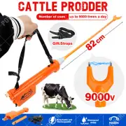 Rechargeable Stock prod Cattle prodder Flexi Shaft 9000V 107cm Car Charger