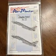 Aeromaster Decals 48560 1/48 Scale F-14 Anytime Babe!! Pt IX