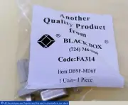 Black Box DB9F-MD6F DB9 9-Pin Serial Female to PS/2 Adapter FA314 Converter