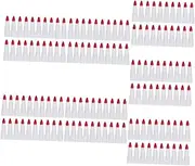 NOLITOY Fake Witch Finger 350 Pcs Finger Cots Nail Set Plastic Cosplay White Halloween Zombie Finger