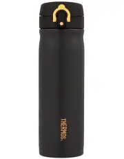 [Thermos] Vacuum Insulated Drink Bottle 470ml in Black
