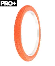 PRO+ Bike Tire 20" x 2.125" COMP III Tread Orange Sidewall BMX Tire Bicycles