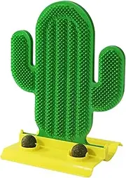 Cactus Shape Kitten Scratcher, Interactive Cat Scratch Pads, Durable Claw Grinding Surfaces, Fun Indoor Pet Toy, Protects Furniture for Small Medium Cats Pets