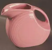 Fiesta Ware Disk Pitcher in Rose