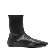 [Dries Van Noten] Dries Van Noten Flat Sole Ankle Boots 41 IT BLACK