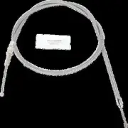 Barnett Clear Coated SS Clutch Cable +6 for Softail Springer Classic 05-06