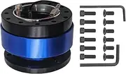 Quick Release Steering Wheel | Steering Wheel Quick Release Hub Adapter | Detachable Adjustable Aluminum Adapter for Truck Boat Automotive Racing Drift Adventure