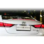 【車王汽車精品】現代 HYUNDAI SUPER ELANTRA 尾翼 壓尾翼 定風翼 導流板 韓版 LED燈