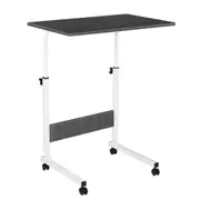 Laptop Desk Portable Mobile Computer Desk Stand Adjustable Bed Desk Table Black