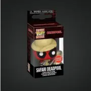 Safari Deadpool Funko POP Gamestop Exclusive Keychain