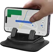 Dashboard Phone Mount – Adjustable Phone Cradle, Magnetic Smartphone Holder | Suction Cellphone Bracket, Rotatable Mobile Stand for Car Truck Vehi