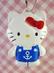 【震撼精品百貨】Hello Kitty 凱蒂貓~KITTY鑰匙圈-充氣站