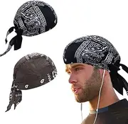 [KSJEHW] Bandana Men Women Breathable Headscarf Sports Bandana Cap Running Hat Quick-Drying Headscarf Under Cycling Helmet Summer Headscarves Bicycle Hat