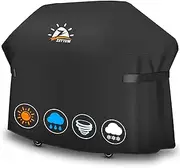 [Zettum] BBQ Cover 190 CM - 7109 Large Grill Barbecue Cover for Weber Summit 600 Series Grill Heavy Duty & Waterproof, PU Coating Cover for Monument, Brinkmann Dyna-glo Nexgrill Megamaster