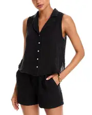 Bella Dahl Linen Tissue Top