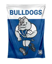 Canterbury Bulldogs NRL Retro Mascot Design Wall Flag Banner