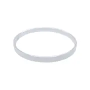 66mm Sterling Silver Plain Bangle