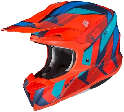 Hjc i50 Vanish Helmet (Large, Semi-Flat Hi-Viz Bright Orange (MC-6HSF))