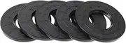 X AUTOHAUX Universal Oil Seal TC Double Lip W Steel Spring Seal Ring Rotary Shaft Seal 40x90x8mm High Pressure Nitrile Rubber Black 5 Pcs