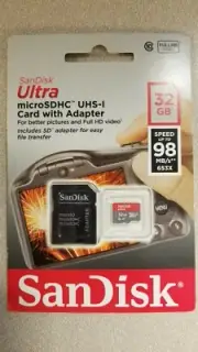 SANDISK MICRO SD CARD 32GB ULTRA CLASS 10 A1 MEMORY TF CARD-NEW