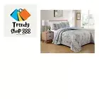 Collection 3 Piece King/California King Quilted Reversible Coverlet Bedspread...