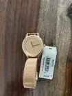 Women's Laney Three Hand Rose Gold Stainless Steel Mesh Watch