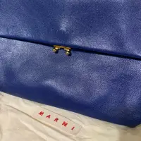 在飛比找蝦皮購物優惠-MARNI Trunk Bag 風琴包 手袋 Logo 斜背