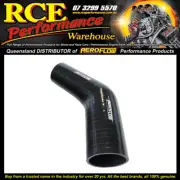 Aeroflow AF9202-275-250 Silicon Hose Rdcr 45° Blk 2.75-2.50" 70-63mm 5.3mm 140mm