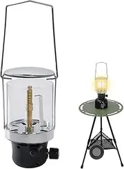 Portable Propane Lantern - Windproof Tent Light with Electronic Ignition, Effortless Propane Lamps | Portable Tent Lighting Lamps, Heat Resistant for Outages