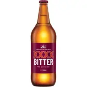 XXXX Bitter Rack Pack Bottle 750mL