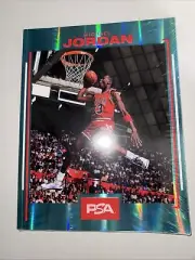 NEW PSA Magazine January 2025 MICHAEL JORDAN Blue Holo Variant #/50 ONLY 50!