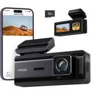 Dash Cam 2.5K WiFi, Dash Camera for Cars with 32GB Card, Mini Dashcam Car Cam...