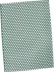 Levemolo Pet Cage Pad Dog Cage Base Plate Anti-Slip Drainage Easy Clean 30cmx45cm Green