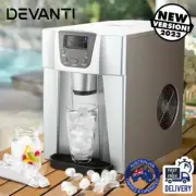 Devanti Portable Ice Maker Commercial Machine Water Dispenser Ice Cube 2L Silver