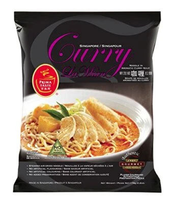 Prima Taste Curry La Mian Singapore 178g/6.2ozPack of 12