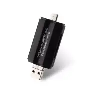 2pcs New Android type-C dual purpose card reader SD / TF / U disk card reader