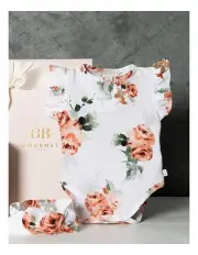 [Gourmet Basket] Classic Baby Girl Baby Hamper
