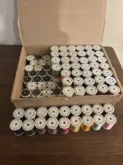 121 POLY MACHINE EMBROIDERY THREAD KIT 50# FOR JANOME Almost all New!
