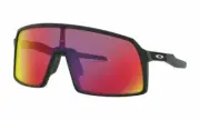 Oakley Men's Oo9406 Sutro Rectangular Sunglasses, Matte Black/Prizm Road, 37 mm