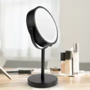 Magnifying 3X Make-up Mirror Dual Sided Battery Operated Cosmetic 360° Rotation