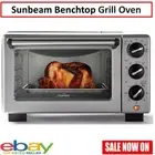 Sunbeam Benchtop Oven Bake Grill Electric Rotisserie Grilling Machine Portable