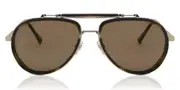 Chopard SCHF24 Polarized 7HLP Men's Sunglasses Brown Size 59