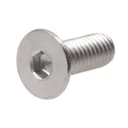 M3X6mm Hex Countersunk Screws Bolts Machine Socket Flat Head Cap 304 Stainless Steel Fully Threaded Metric Assortment Industry Furniture SUS