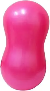 HANABASS Peanut Shaped Burst Fitness Exercise Ball Thicken Balancing Device for Yoga Home Workouts Durable Gym Tool for Stability Coordination Pink
