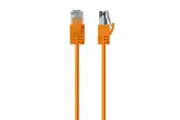 Cruxtec Ultra-Thin CAT6A UTP Ethernet Cable 2m - Orange (RF6A-020-OR)