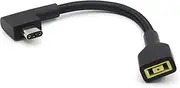 High Performance DC Tip Slim Square Female to 3 Pin Power Adapter Cable for Razer Blade Pro 17/15 Model