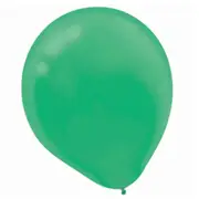 Festive Green Latex Balloons 72 Pack